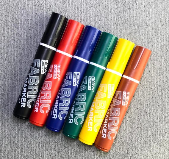 #722 Fabric Marker Brushpen – Bild 5